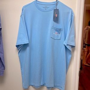 NWT Vineyard Vines graphic Tshirt. Men’s XL; color blue; I Whale T-shirt - Ohio!